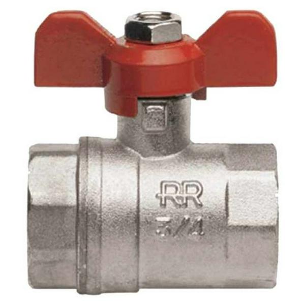 Кран шаровый Royal Thermo OPTIMAL 1/2" НВ, бабочка