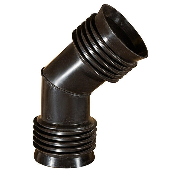 Отвод для двухслойной трубы 100*45гр. мм Политэк-3000