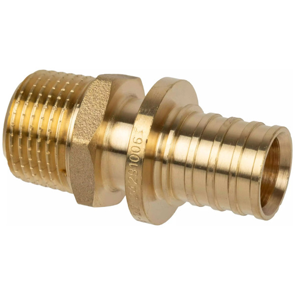 Муфта аксиальная для труб из сшитого полиэтилена Usystems 25-R1"НР