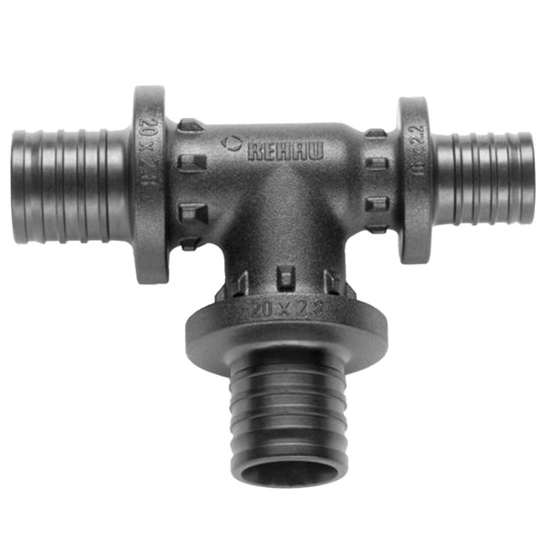Тройник REHAU с уменьшенным торцевым проходом 32-32-20 PX , PPSU