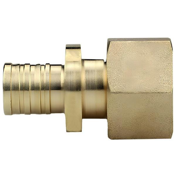 Муфта VARMEGA Slide-fit переходная (переходник) ВР, 25х3/4", аксиальная, латунь, VM51316