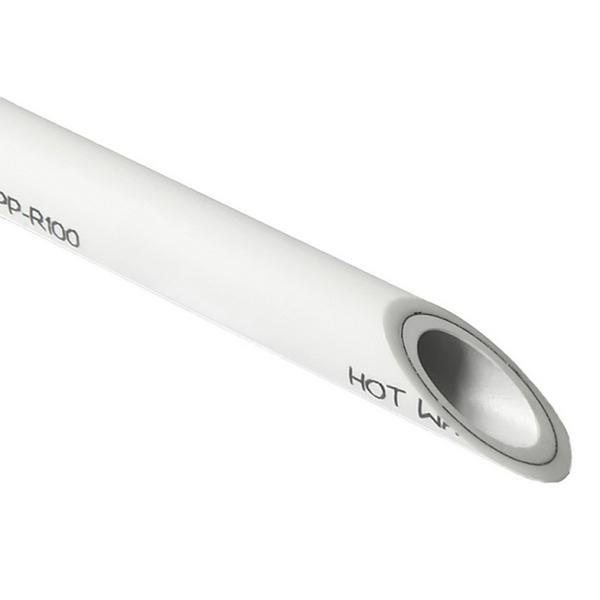 Труба полипропиленовая PPRC PN20 / 63 *10,5 Pro Aqua армированная алюминием, белая (уп. 16 п/м)