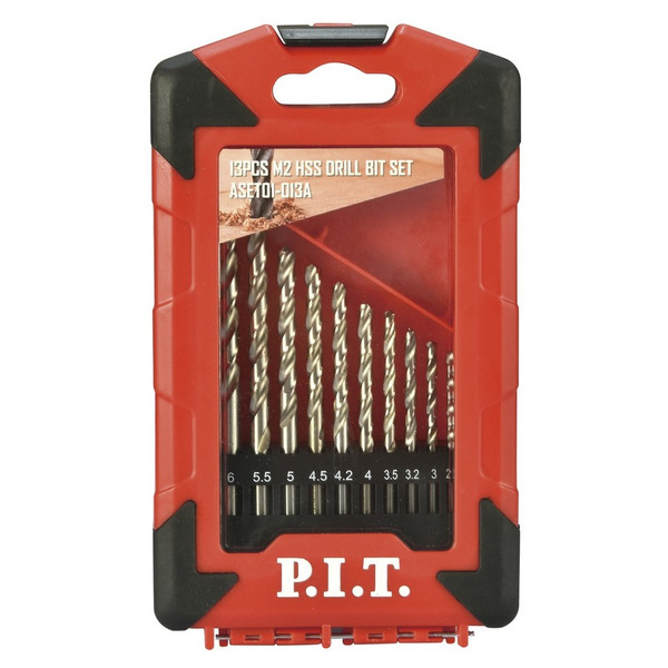 Набор сверл по металлу P.I.T. (13) ASET01-013A