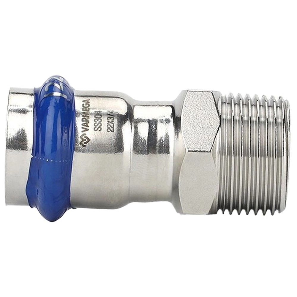 Изображение товара Муфта VARMEGA раструбная Inox Press НР 15x3/4"