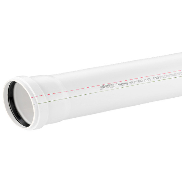 Труба REHAU канализационная 110/3000мм RAUPIANO PLUS