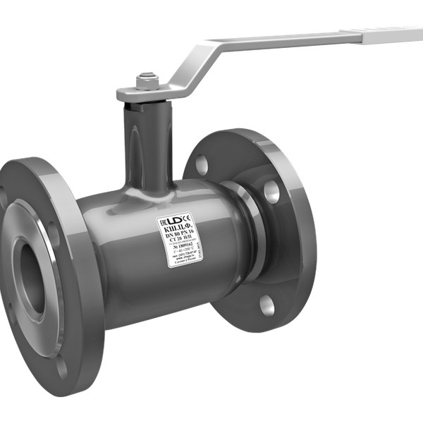 Кран шаровой стальной LD фланцевый Ду32 Ру40