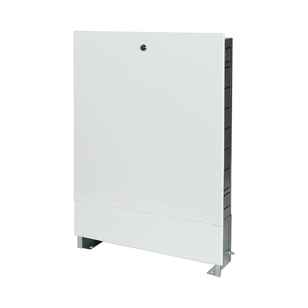 Шкаф распределительный Varmega встроенный VM35501, на 4-5 выходов, (ШРВ-1) 668х125х492