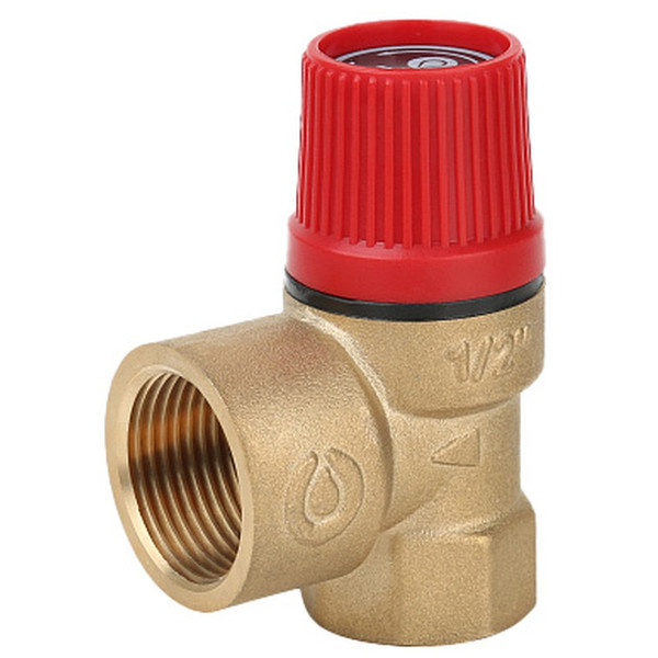 Клапан Gappo предохранительный ВР-ВР 1/2" x 3/4" x 2.5 бара