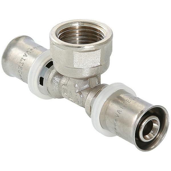 Тройник пресс Valtec VTm.232.N.160416 ВР 16х1/2"х16