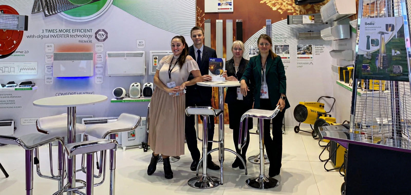 Ballu на выставке Interclima 2019 в Париже