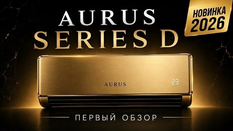 Вышел первый обзор на сплит-систему AURUS серии D