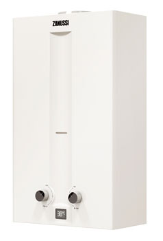 Газовая колонка Zanussi Fonte: надежность и безопасность от бренда с мировым именем