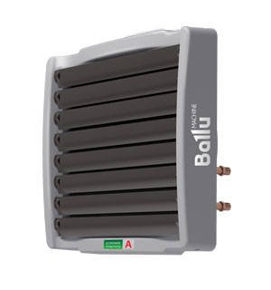 Новый компактный водяной тепловентилятор Ballu Machine