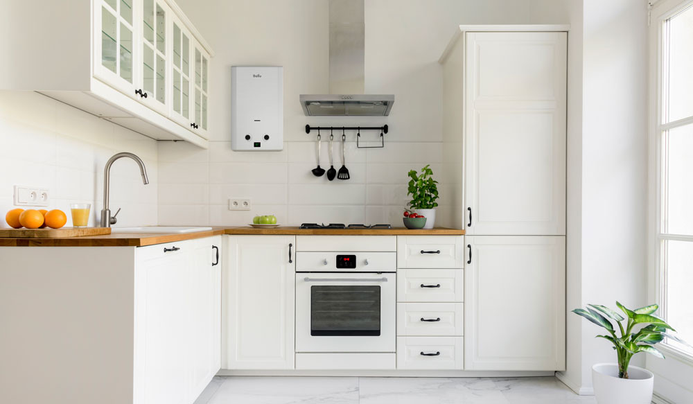 Газовый проточный водонагреватель